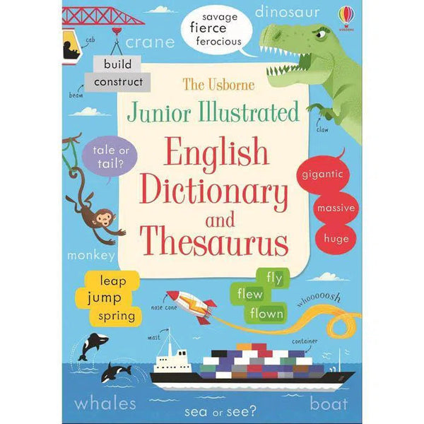 Junior illustrated English dictionary and thesaurus Usborne