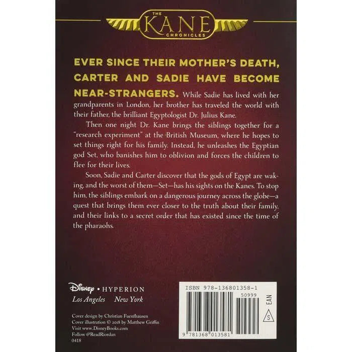 Kane Chronicles, The #1 The Red Pyramid (Rick Riordan) Hachette US