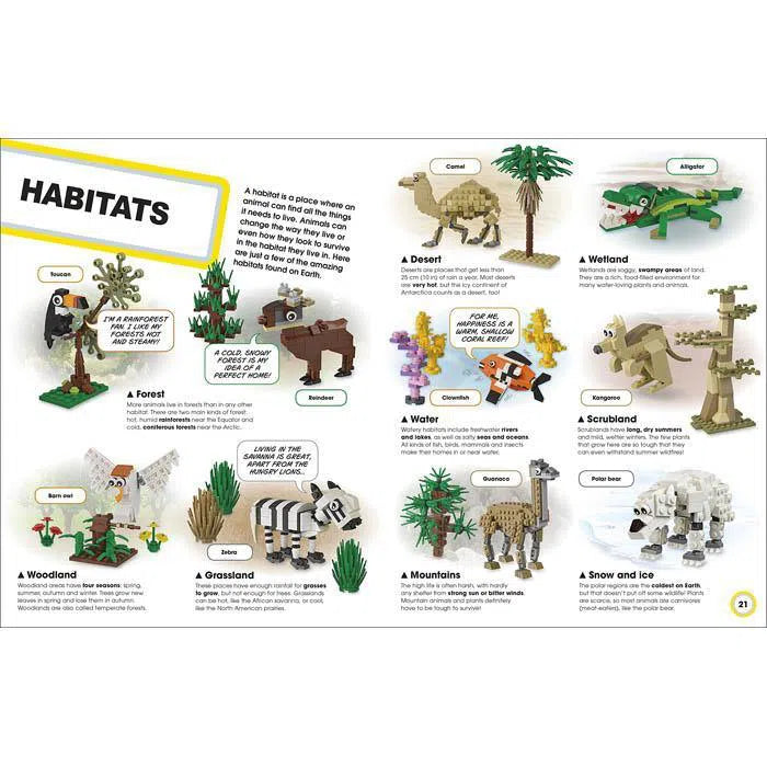 LEGO Animal Atlas (with four exclusive animal models) DK UK