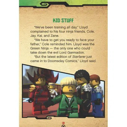 LEGO Ninjago #07 The Green Ninja (Tracey West) Scholastic