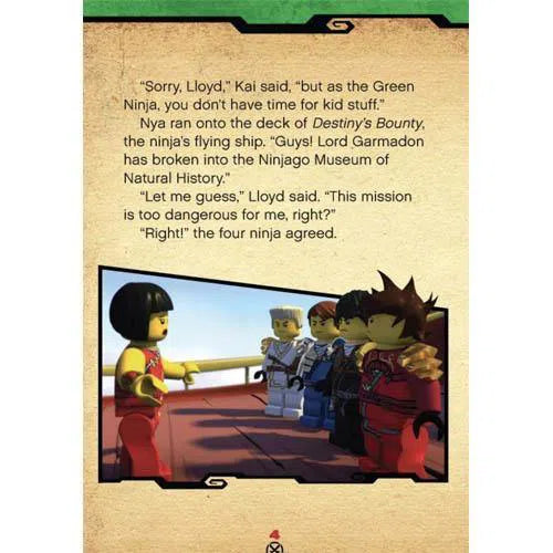LEGO Ninjago #07 The Green Ninja (Tracey West) Scholastic