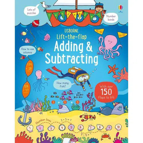 Lift-the-flap Adding and Subtracting Usborne