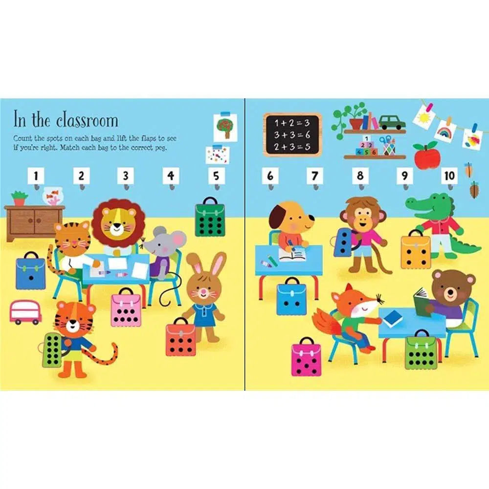Lift-the-flap First Maths Usborne