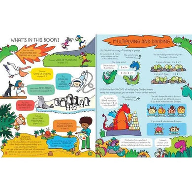 Lift-the-flap multiplying and dividing Usborne