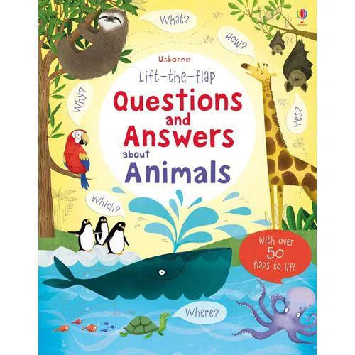 Lift-the-flap Questions and Answers About Animals Usborne