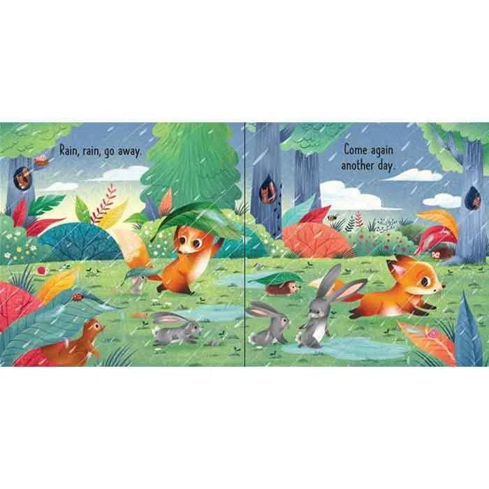 Usborne Little Board Books - Rain, Rain Go Away Usborne