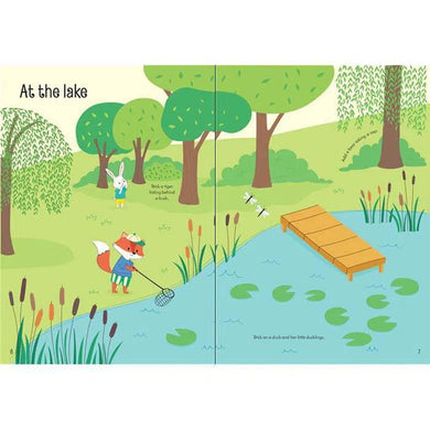 Little first stickers summer Usborne