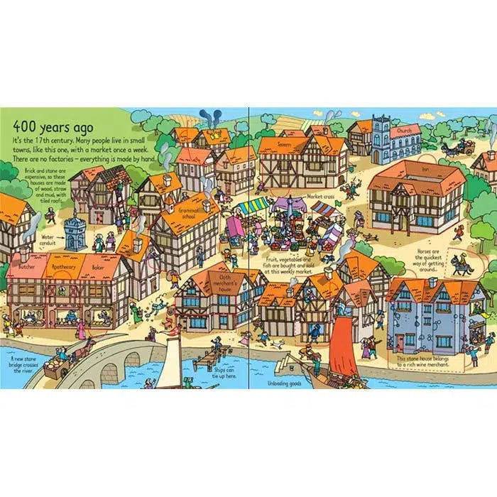 Look inside Living Long Ago Usborne