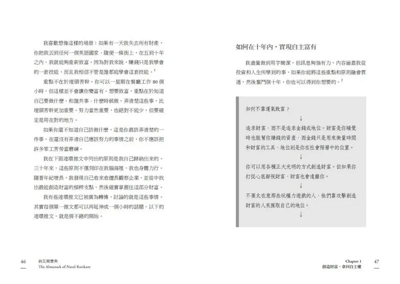 納瓦爾寶典：從白手起家到財務自由， 矽谷傳奇創投家的投資哲學與人生智慧-Biography and memoirs-買書書 BuyBookBook