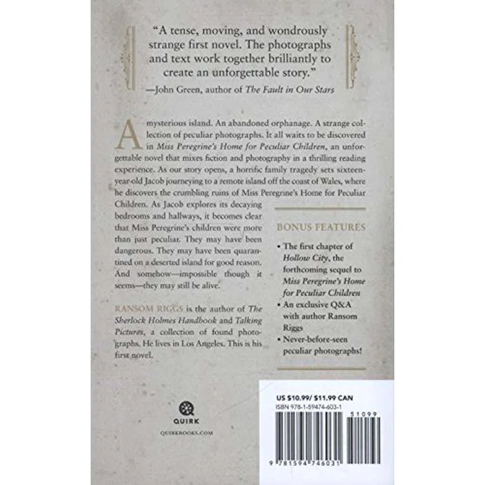 Miss Peregrine's Peculiar Children #01 Miss Peregrine's Home for Peculiar Children (Ransom Riggs) PRHUS