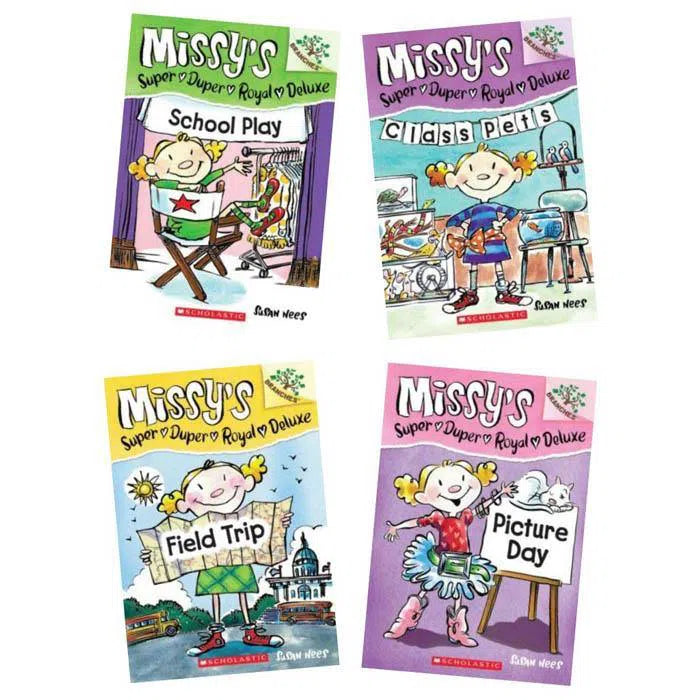 Missy's Super Duper Royal Deluxe Collection (4 Books) (Branches) Scholastic