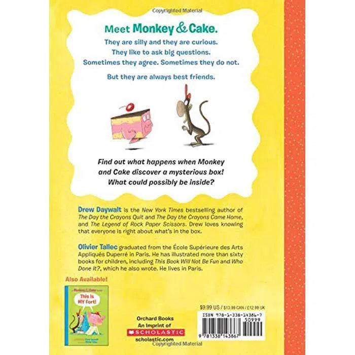 Monkey and Cake #01 What Is Inside THIS Box? (Drew Daywalt) Scholastic