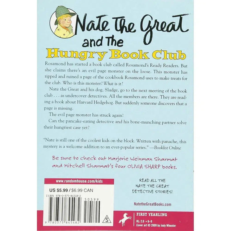 Nate the Great and the Hungry Book Club-Children’s / Teenage fiction: Action and adventure stories-買書書 BuyBookBook