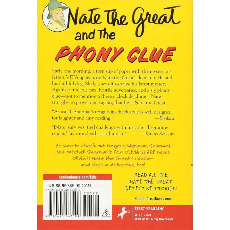 Nate the Great and the Phony Clue-Children’s / Teenage fiction: Action and adventure stories-買書書 BuyBookBook