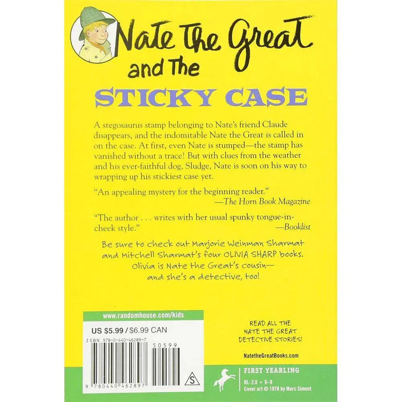 Nate the Great and the Sticky Case-Children’s / Teenage fiction: Action and adventure stories-買書書 BuyBookBook