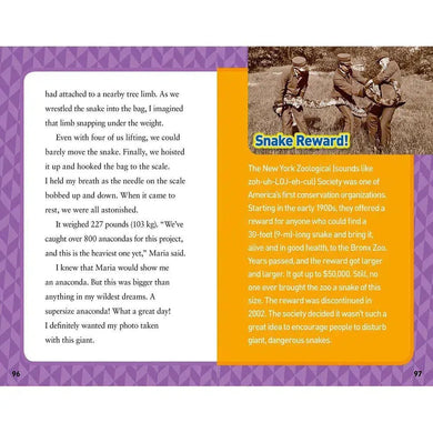 National Geographic Kids Chapters: Scrapes With Snakes-Children’s / Teenage fiction: General and modern fiction-買書書 BuyBookBook
