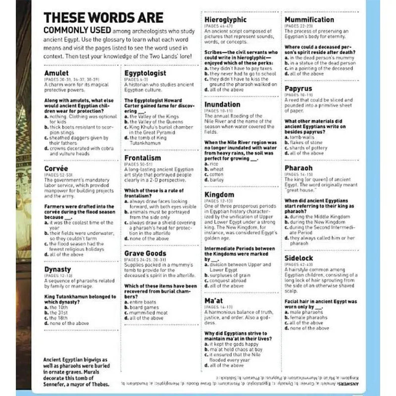 NGK : Everything Ancient Egypt National Geographic