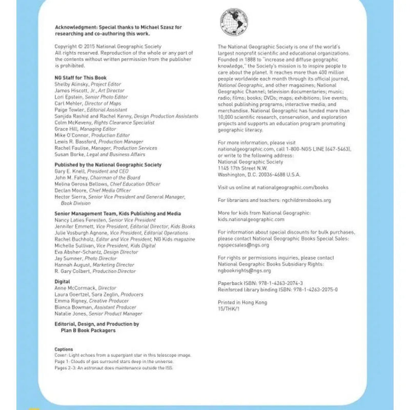 NGK Everything: Space National Geographic