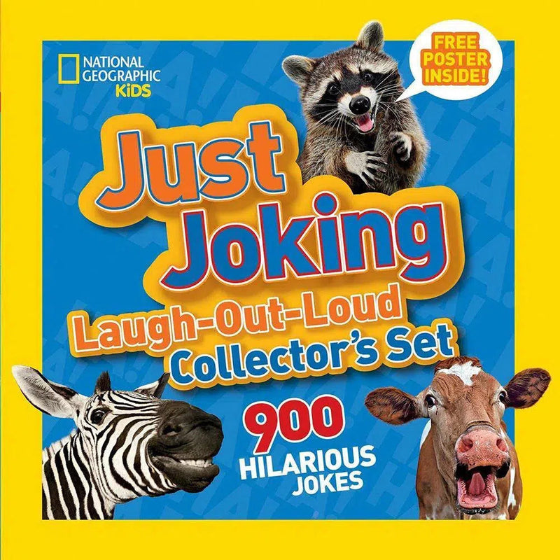 National Geographic Kids Just Joking LaughOutLoud Collector's Set-Children’s / Teenage general interest: Humour and jokes-買書書 BuyBookBook