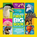 NGK Little Kids First Big Book: Animals, Dinosaurs, Why? (Hardback) (3 Books) National Geographic