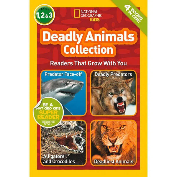 Deadly Animals Collection (L1, L2 and L3) (National Geographic Kids Readers) National Geographic