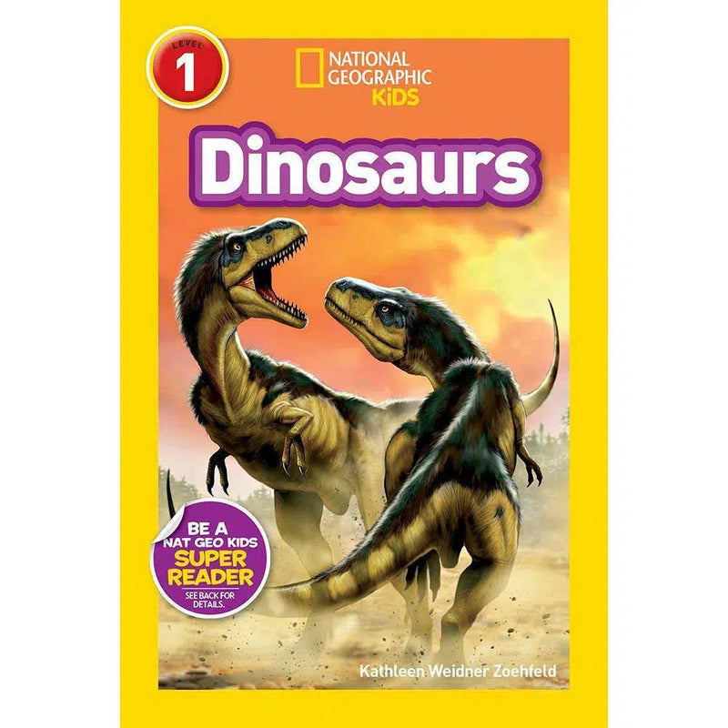 National Geographic Readers: Dinosaurs-Educational: First / native language: Readers and reading schemes-買書書 BuyBookBook