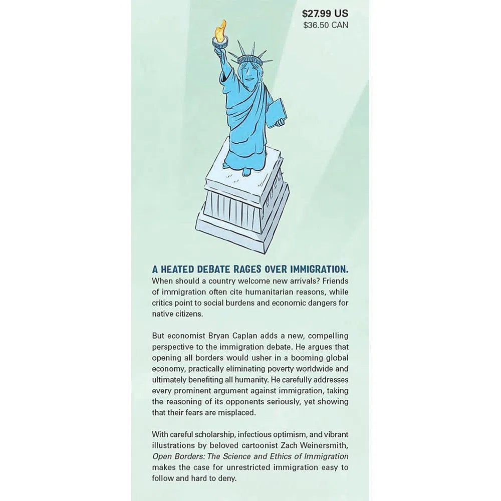 Open Borders: The Science and Ethics of Immigration (Paperback) First Second