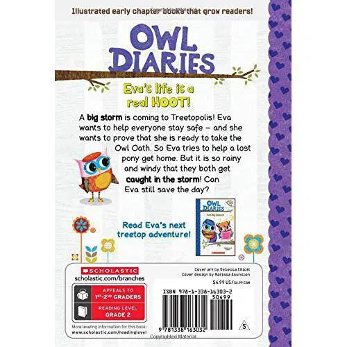 Owl Diaries #08 Eva and the Lost Pony (Branches) (Rebecca Elliott) Scholastic