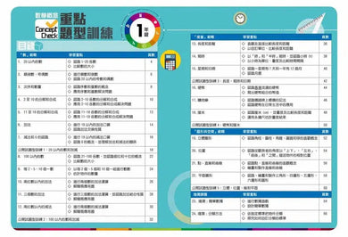 數學概念Concept Check重點題型訓練 (配合最新數學科課程)-補充練習: 數學科 Math-買書書 BuyBookBook