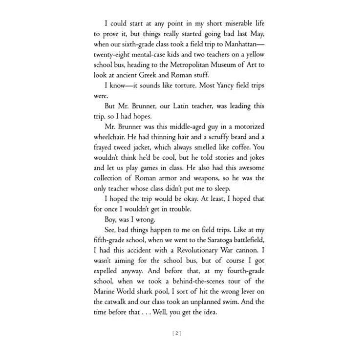 Percy Jackson and the Olympians 5 Book Paperback Boxed Set (w/poster)