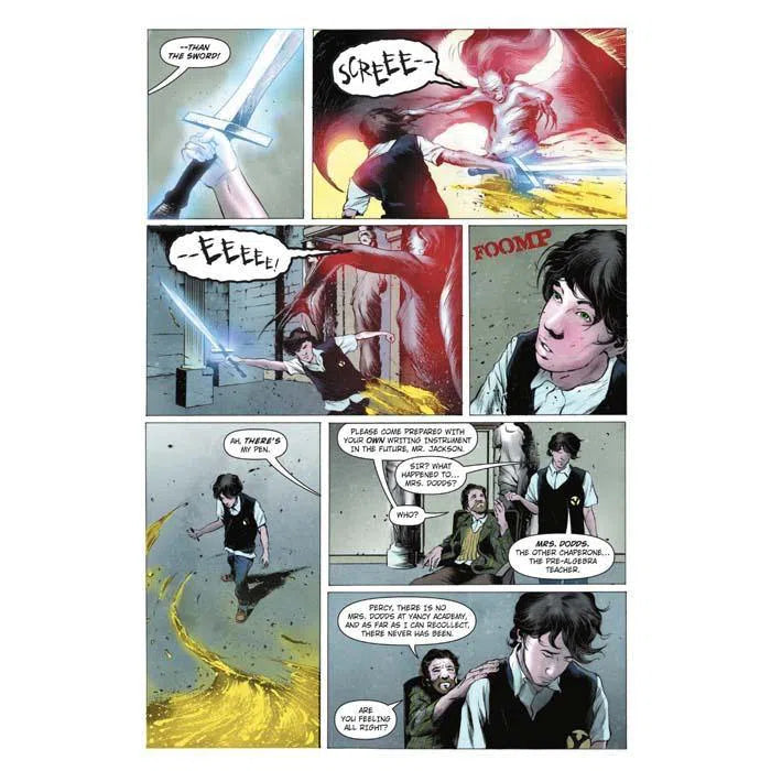 Percy Jackson and the Olympians #1 The Lightning Thief (Graphic Novel) (Rick Riordan) Hachette US