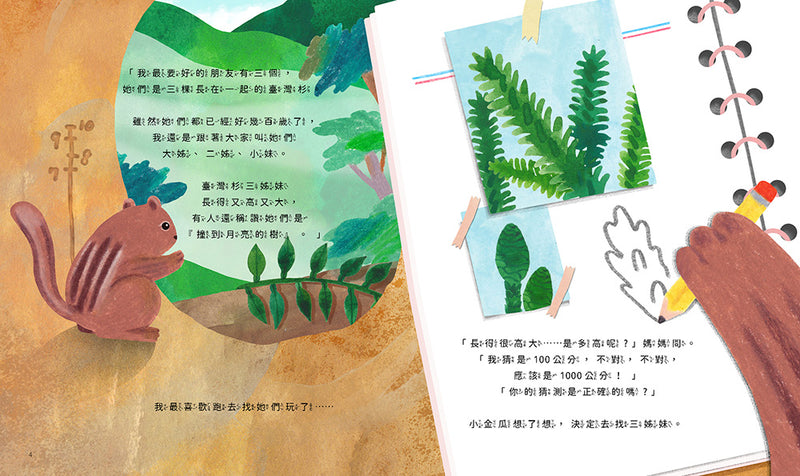 孩子的第一套STEAM繪遊書09 好高好高的台灣杉【符合SDGs永續發展指標X好讀好玩雙書升級版】