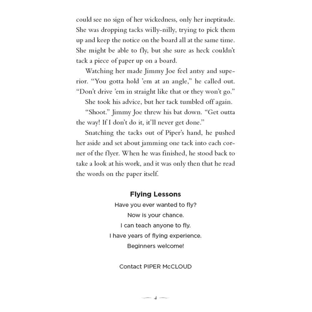 Piper McCloud #03 The Girl Who Fell Out of the Sky Macmillan US