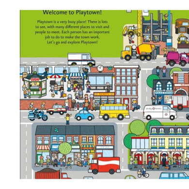 Playtown: A Lift-the-Flap Book (Hardback) Priddy