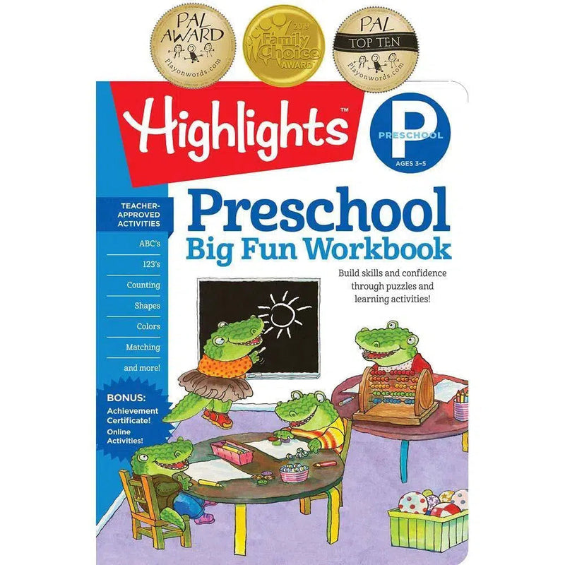 Preschool Big Fun Workbook