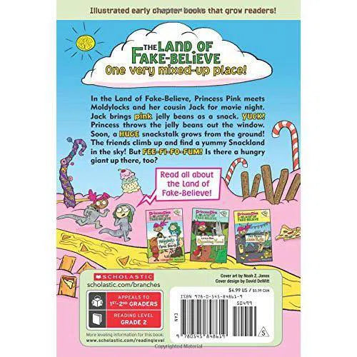 Princess Pink and the Land of Fake-Believe #4 Jack and the Snackstalk (Branches) Scholastic