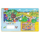 會說話的動物翻翻書 - 5種動物場景主題，26個精心設計的躲貓貓翻頁遊戲，50個認知按鈕