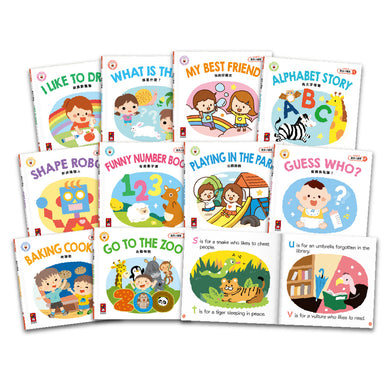 英文小讀者-Level1(全套10冊)-Children’s Educational: Language/ literature/ literacy-買書書 BuyBookBook