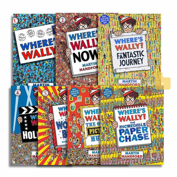 Where's Wally? (正版) #01-07 Collection (7 books)-Activity: 益智解謎 Puzzle & Quiz-買書書 BuyBookBook