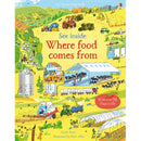 See inside Where Food Comes From Usborne