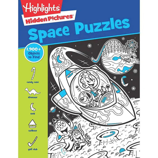 Space Puzzles-Children’s / Teenage general interest: Hobbies/ quizzes/ toys and games-買書書 BuyBookBook