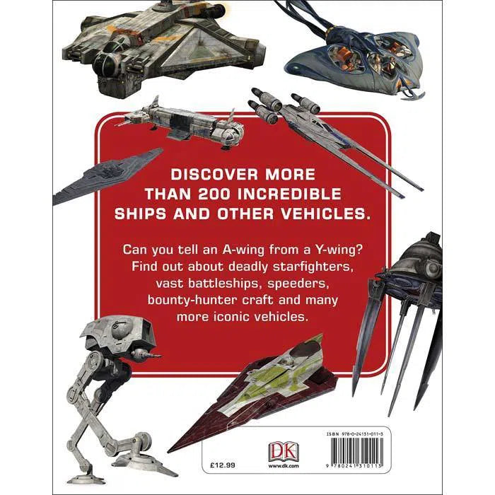 Star Wars Encyclopedia of Starfighters and Other Vehicles (Hardback) DK UK