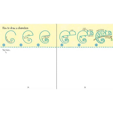 Step-by-step drawing animals Usborne