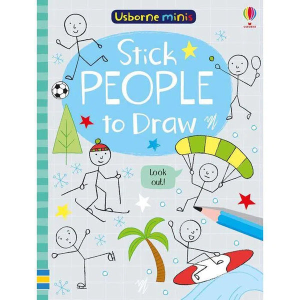 Stick people to draw (Mini) Usborne