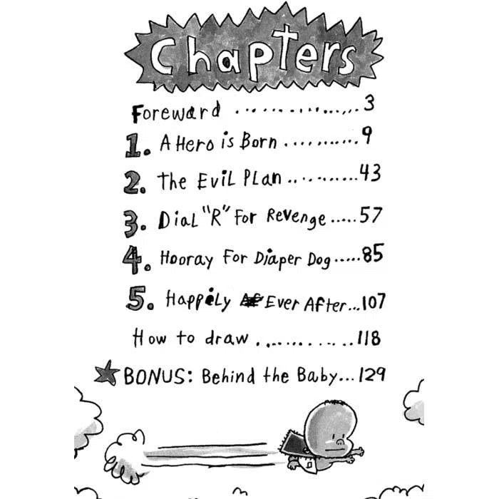 The Adventures of Super Diaper Baby #1 (Hardback) (Dav Pilkey) Scholastic