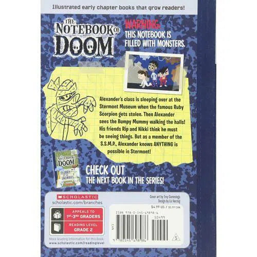 The Notebook of Doom #06 Pop of the Bumpy Mummy (Branches) Scholastic