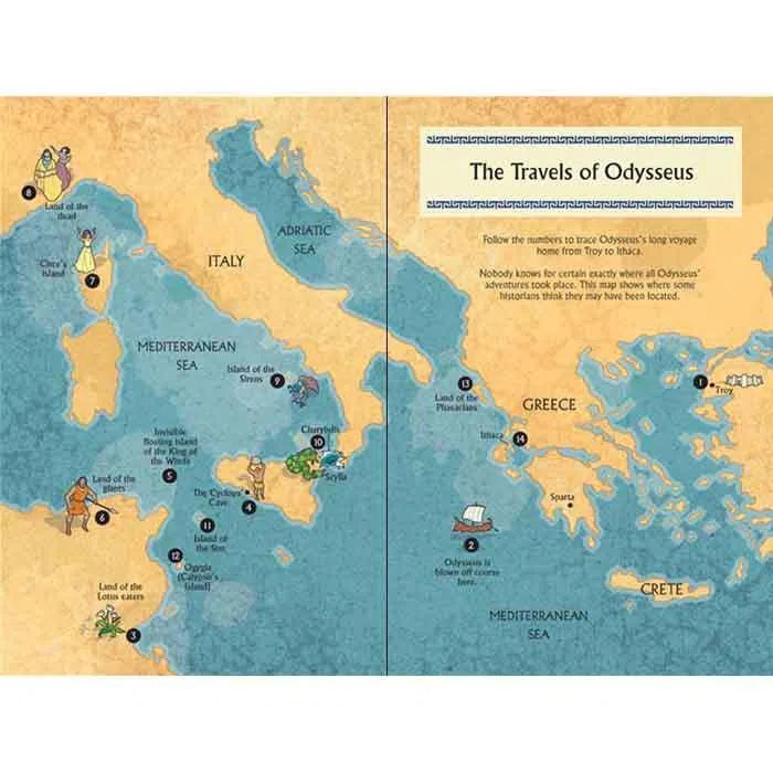 The Odyssey (Graphic Novel) Usborne