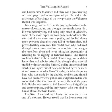 The Velveteen Rabbit: Or How Toys Become Real Macmillan US