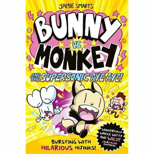 Bunny vs Monkey: the Supersonic Aye-aye (UK)-Fiction: 幽默搞笑 Humorous-買書書 BuyBookBook