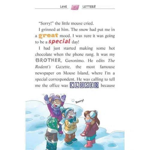 Thea Stilton #21 and the Lost Letters Scholastic